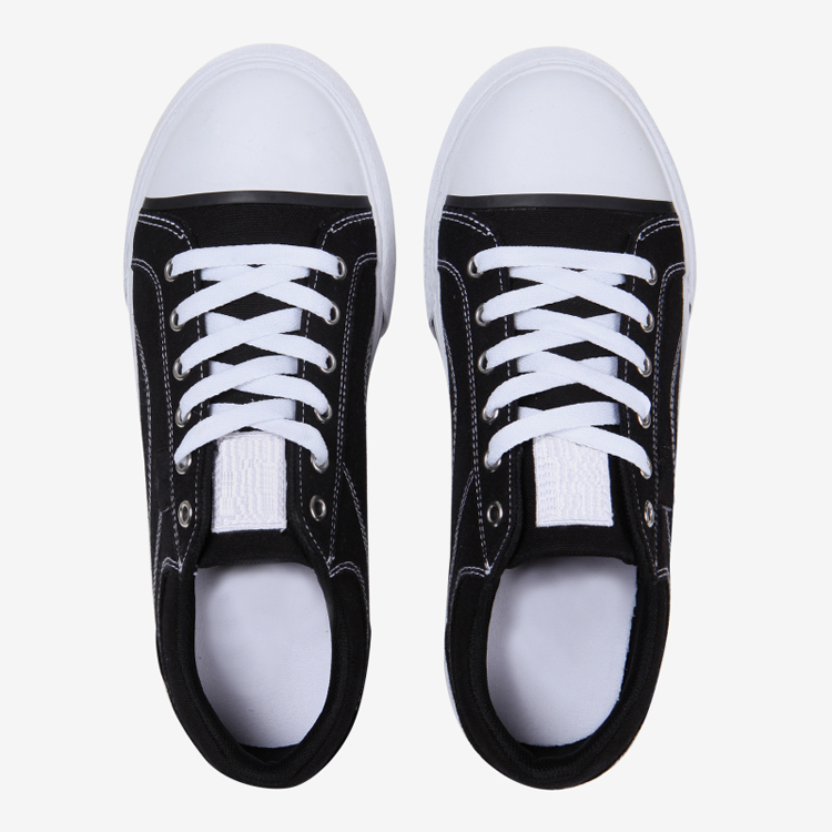 Hot Sale Fashion Style Unisex Comfortable Black Unisex Canvas Sneaker Young Men's Casual Shoes