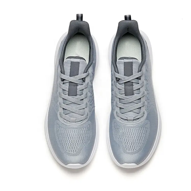 Hot Selling Athletic Outdoor Sneakers Lightweight Breathable Box Customized MD Mesh Men Boy School Running Shoes China Men